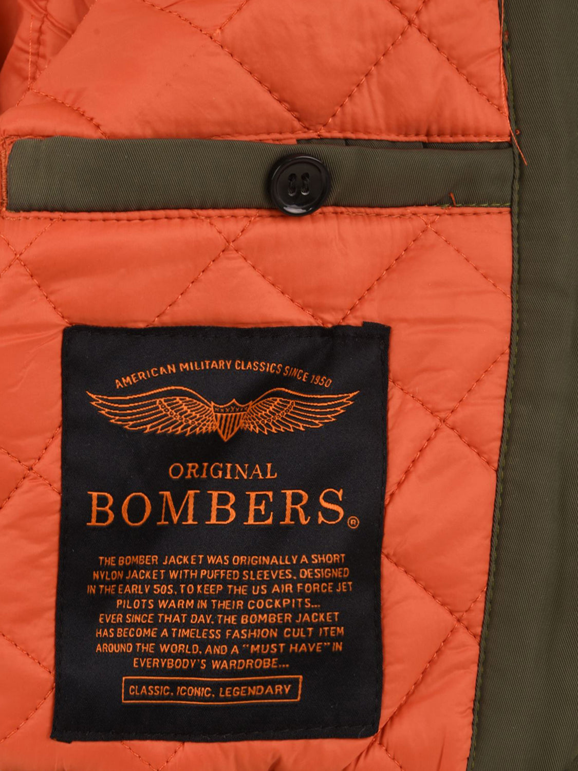 Giubbotto Original 102 BOMBERS ORIGINAL Donna - Verde