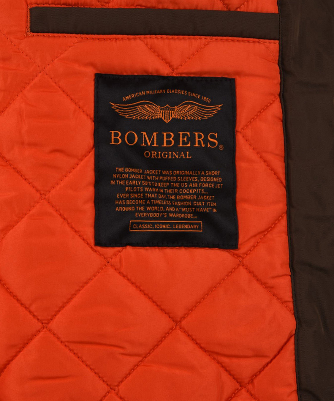 Giubbotto Original 103 BOMBERS ORIGINAL Donna - Marrone