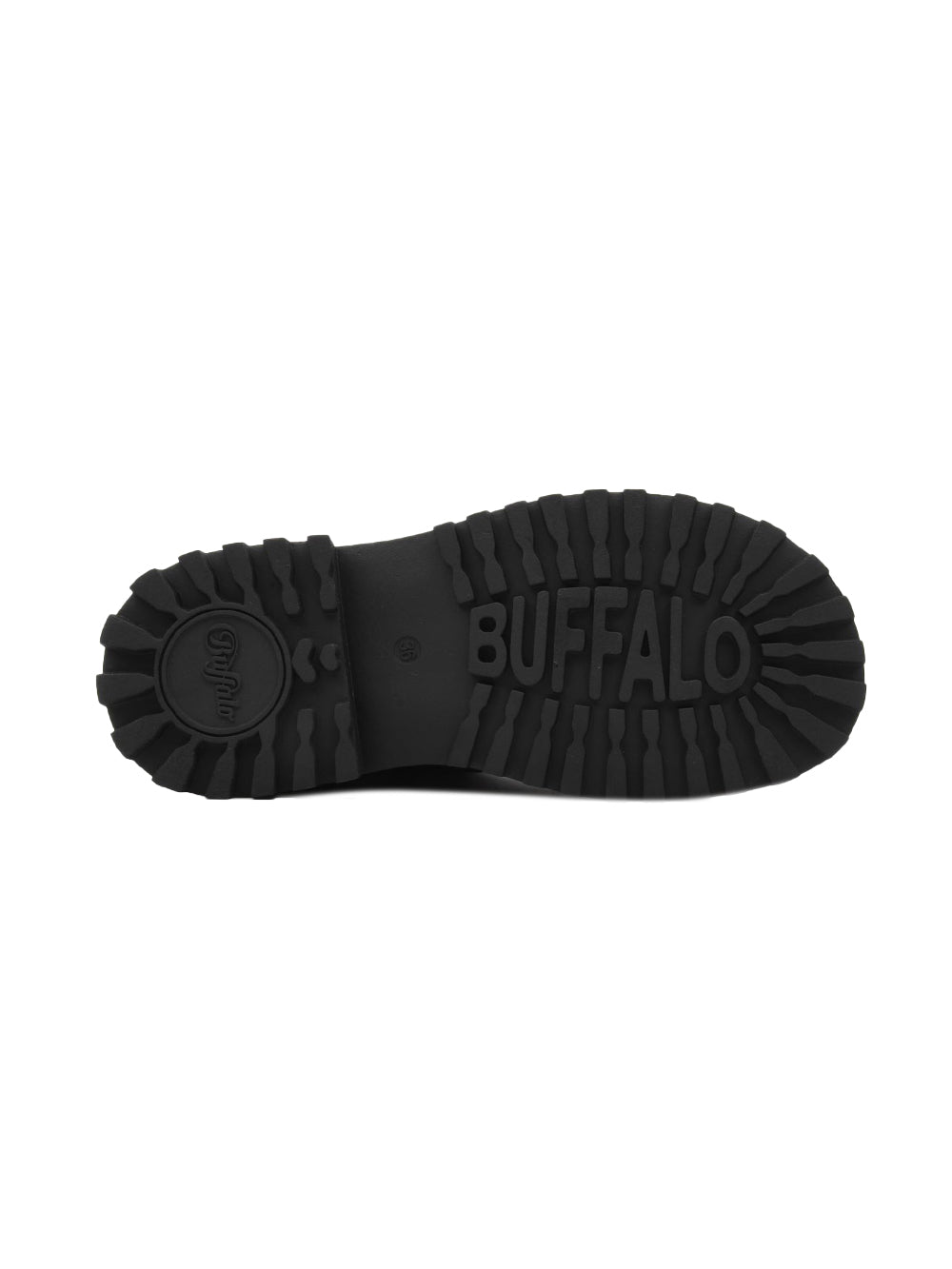 Scarpa Pluto Lace Up lo BUFFALO Donna - Nero