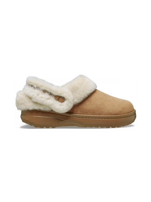 Sabot Classic Unfurgettable Sueded CROCS Donna - Beige