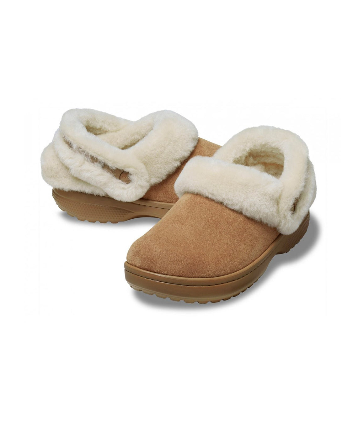 Sabot Classic Unfurgettable Sueded CROCS Donna - Beige