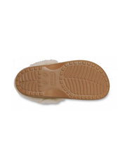 Sabot Classic Unfurgettable Sueded CROCS Donna - Beige