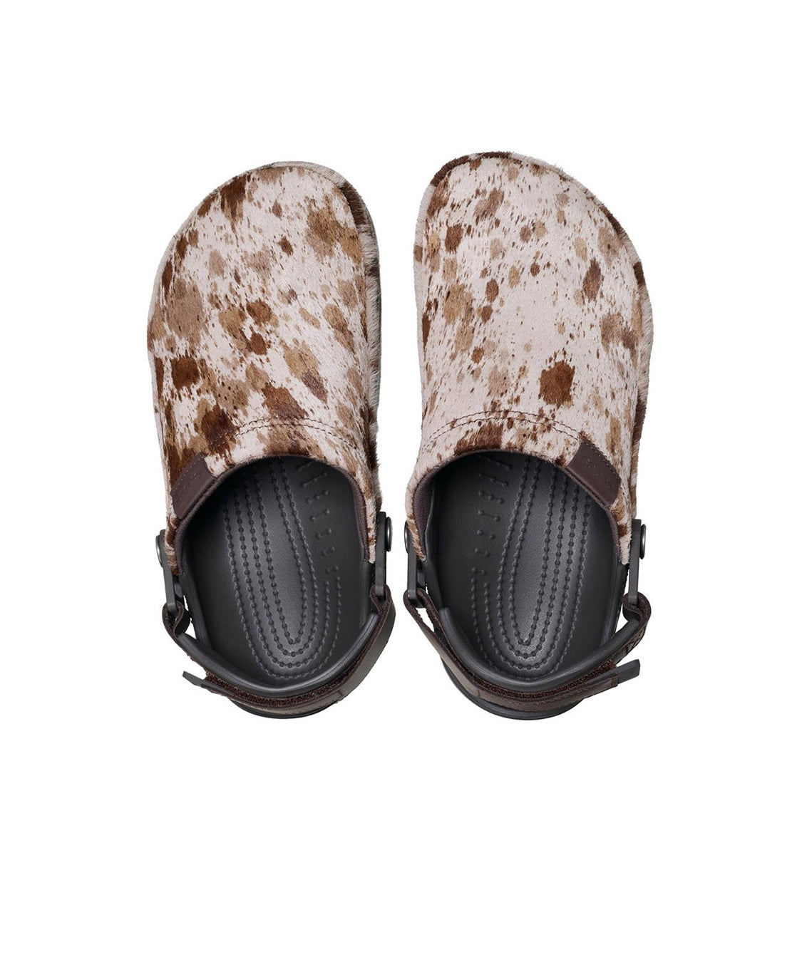 Sabot Classic Crafted Pony Hair CROCS Donna - Marrone