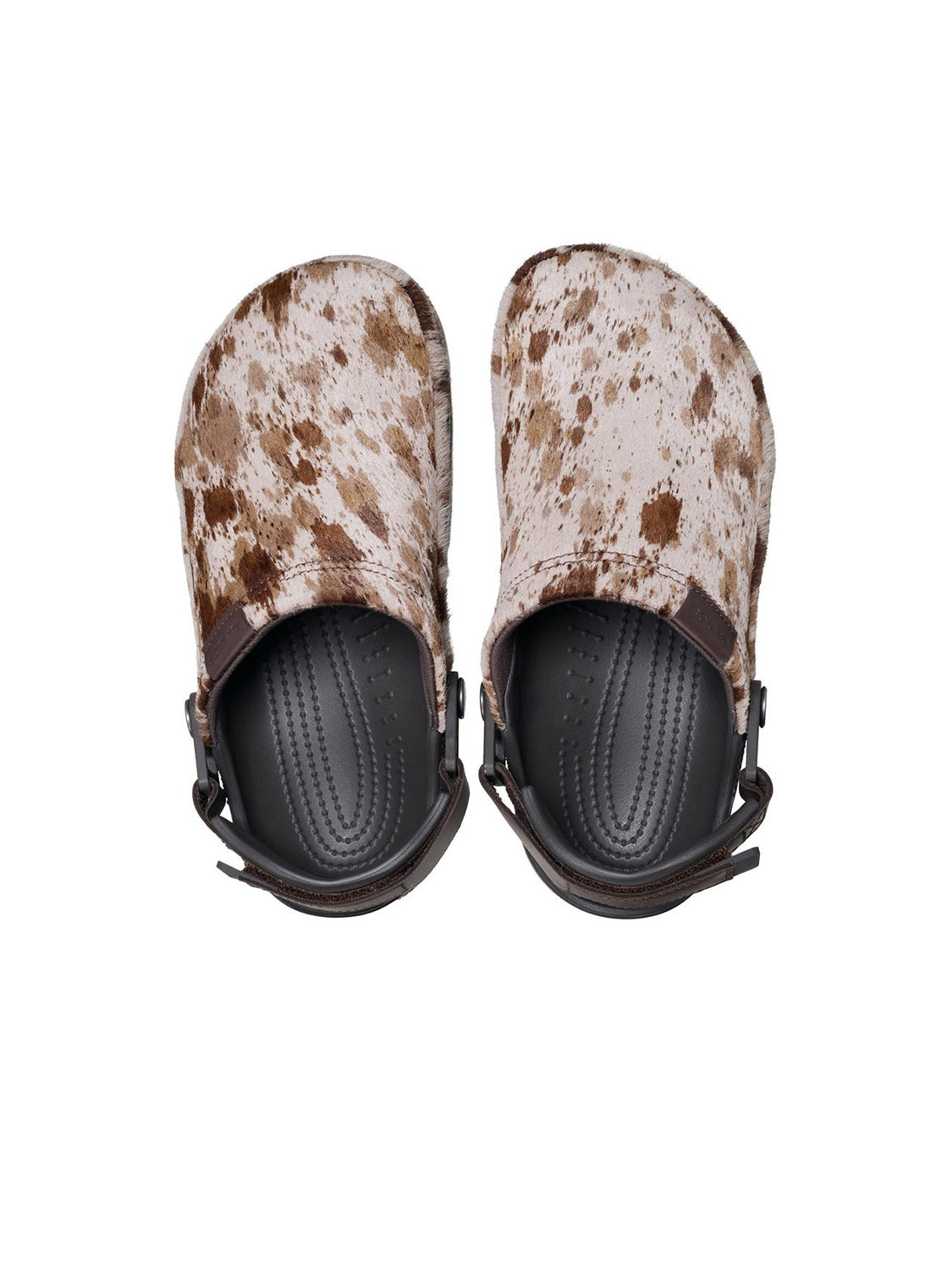 Sabot Classic Crafted Pony Hair CROCS Donna - Marrone