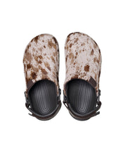 Sabot Classic Crafted Pony Hair CROCS Donna - Marrone