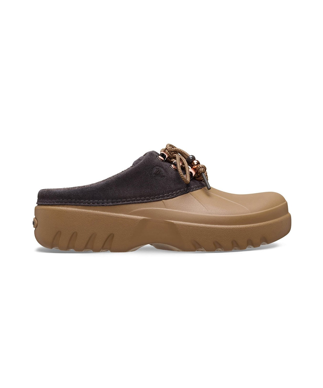 Sabot Axle Suede Mule CROCS Donna - Marrone