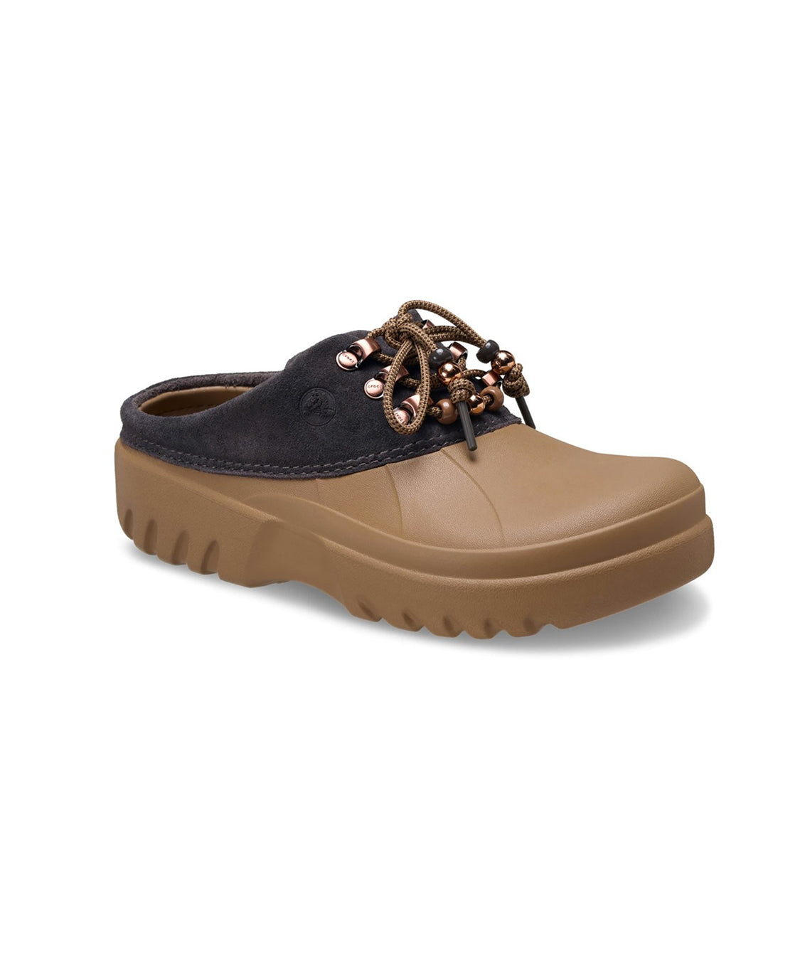 Sabot Axle Suede Mule CROCS Donna - Marrone