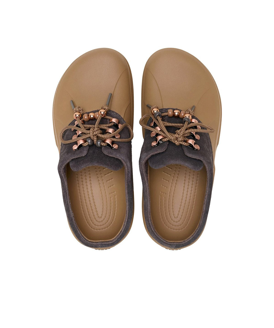 Sabot Axle Suede Mule CROCS Donna - Marrone