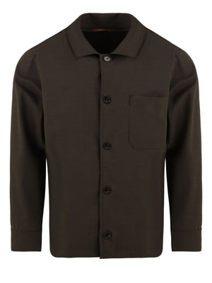 Giacca overshirt Cardiff CRUNA Uomo - Verde
