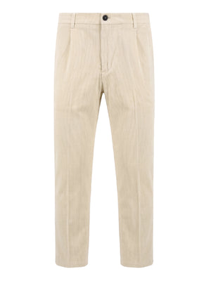 Pantalone Mitte in velluto CRUNA Uomo - Beige