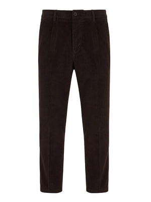 Pantalone Mitte in velluto CRUNA Uomo - Marrone