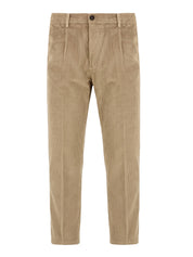 Pantalone Mitte in velluto CRUNA Uomo - Beige
