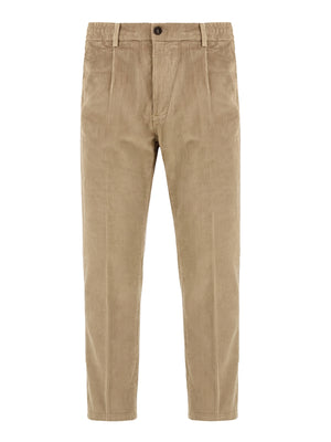 Pantalone Mitte in velluto CRUNA Uomo - Beige