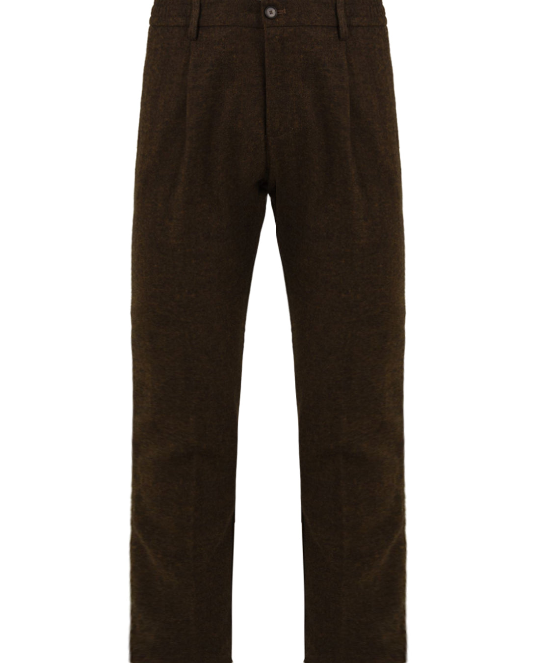 Pantalone Mitte in tessuto spigato CRUNA Uomo - Marrone
