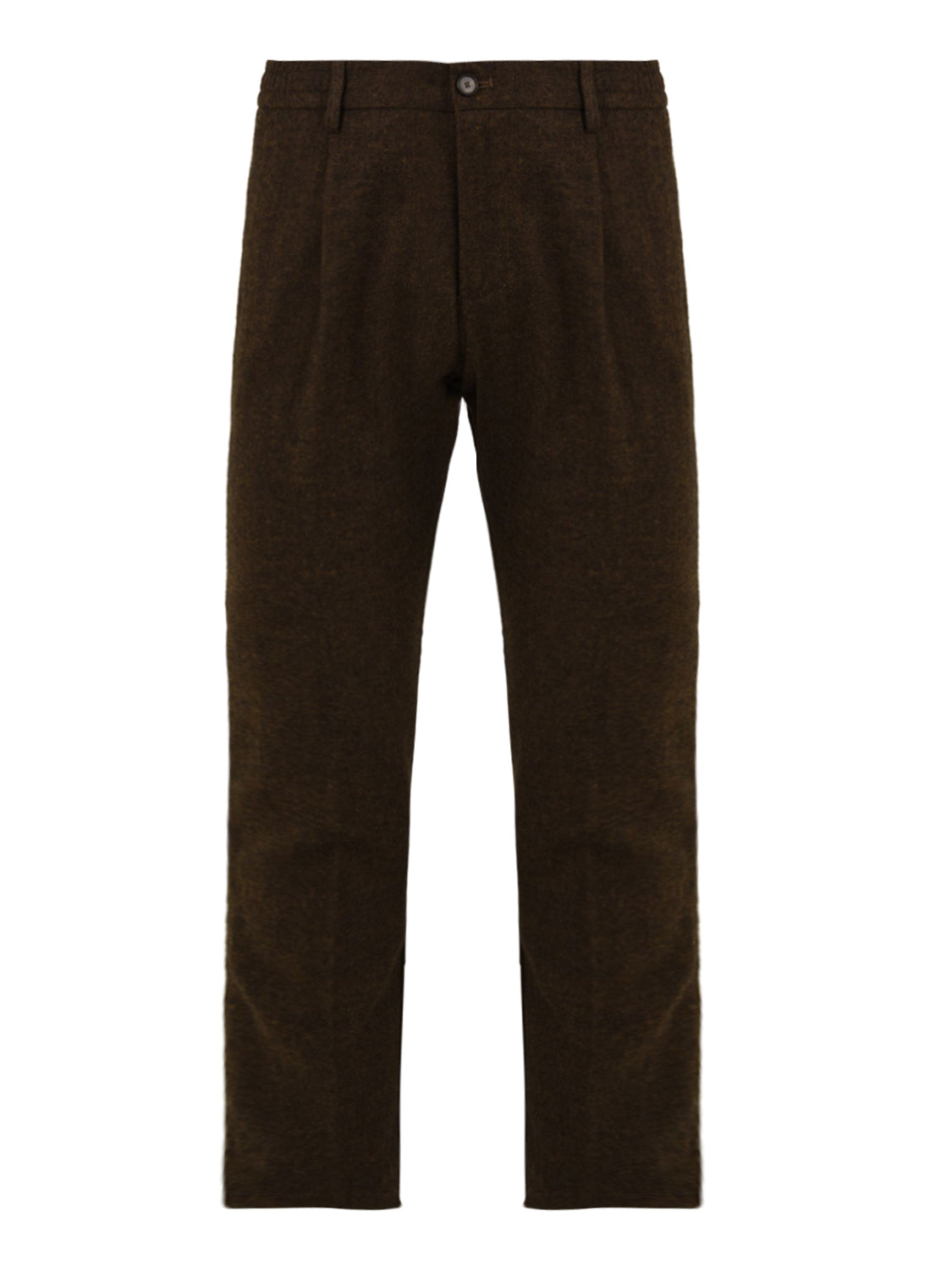 Pantalone Mitte in tessuto spigato CRUNA Uomo - Marrone