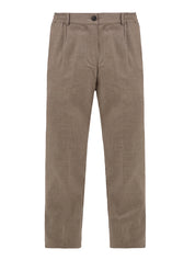 Pantalone Mitte in flanella di lana CRUNA Uomo - Beige
