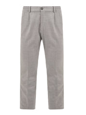 Pantalone Mitte in flanella di lana CRUNA Uomo - Grigio