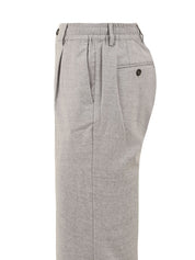 Pantalone Mitte in flanella di lana CRUNA Uomo - Grigio