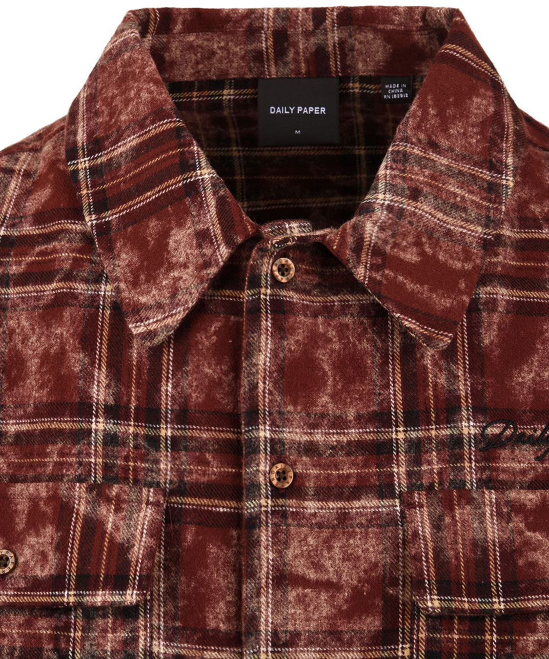Camicia LS DAILY PAPER Uomo - Rosso