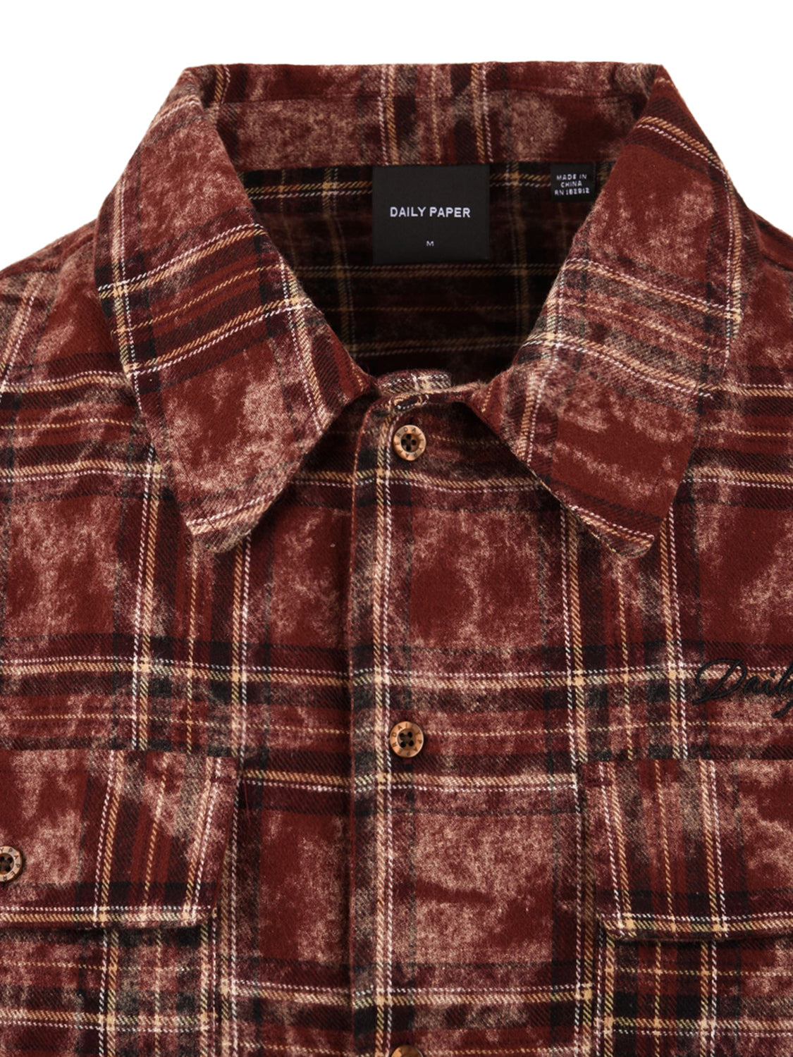 Camicia LS DAILY PAPER Uomo - Rosso
