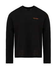 T-shirt a maniche lunghe Slub DAILY PAPER Uomo - Nero