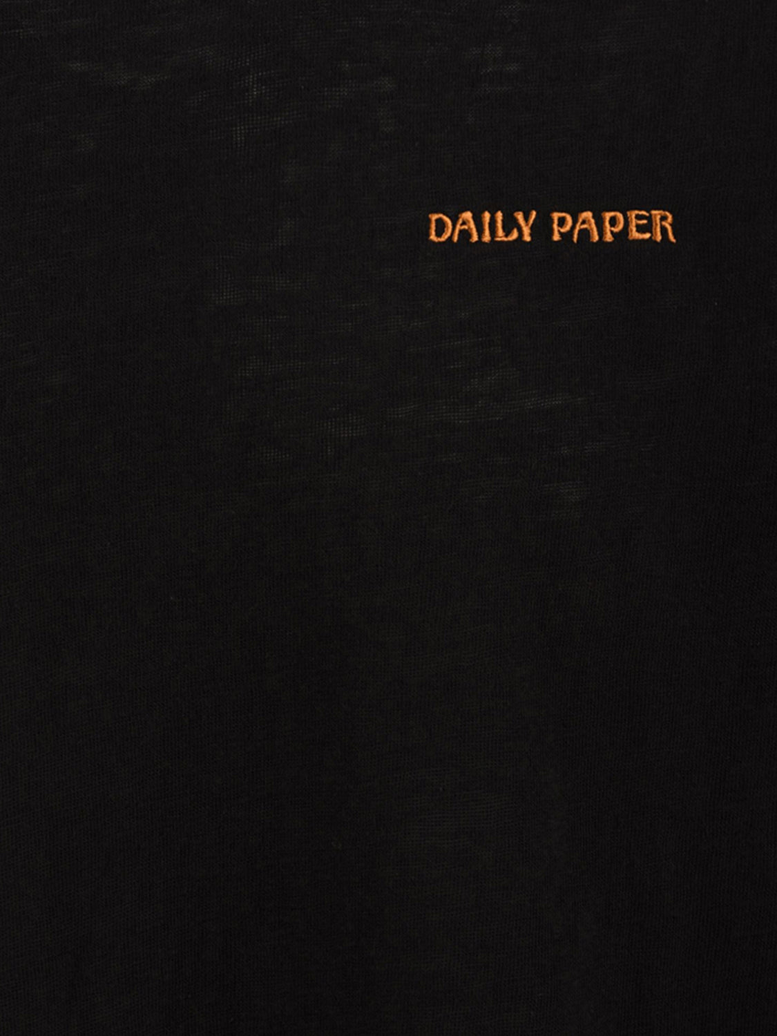 T-shirt a maniche lunghe Slub DAILY PAPER Uomo - Nero