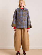 Trench Reversible Jerry Crop DAMSON MADDER Donna - Olive