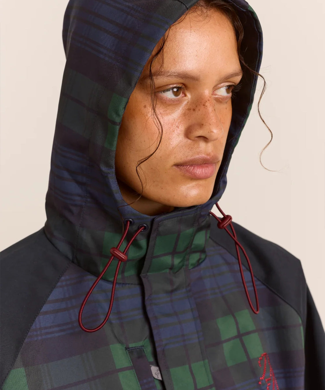 Giubbotto Liu Raincoat DAMSON MADDER Donna - Blue