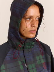 Giubbotto Liu Raincoat DAMSON MADDER Donna - Blue