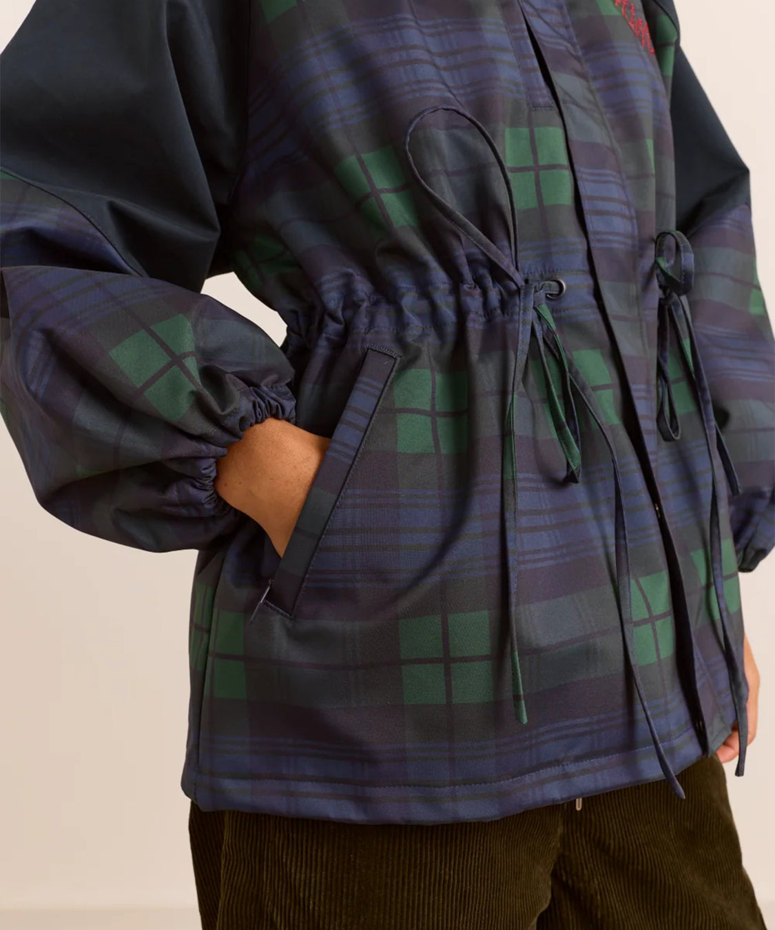 Giubbotto Liu Raincoat DAMSON MADDER Donna - Blue