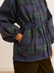 Giubbotto Liu Raincoat DAMSON MADDER Donna - Blue