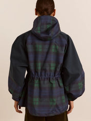 Giubbotto Liu Raincoat DAMSON MADDER Donna - Blue
