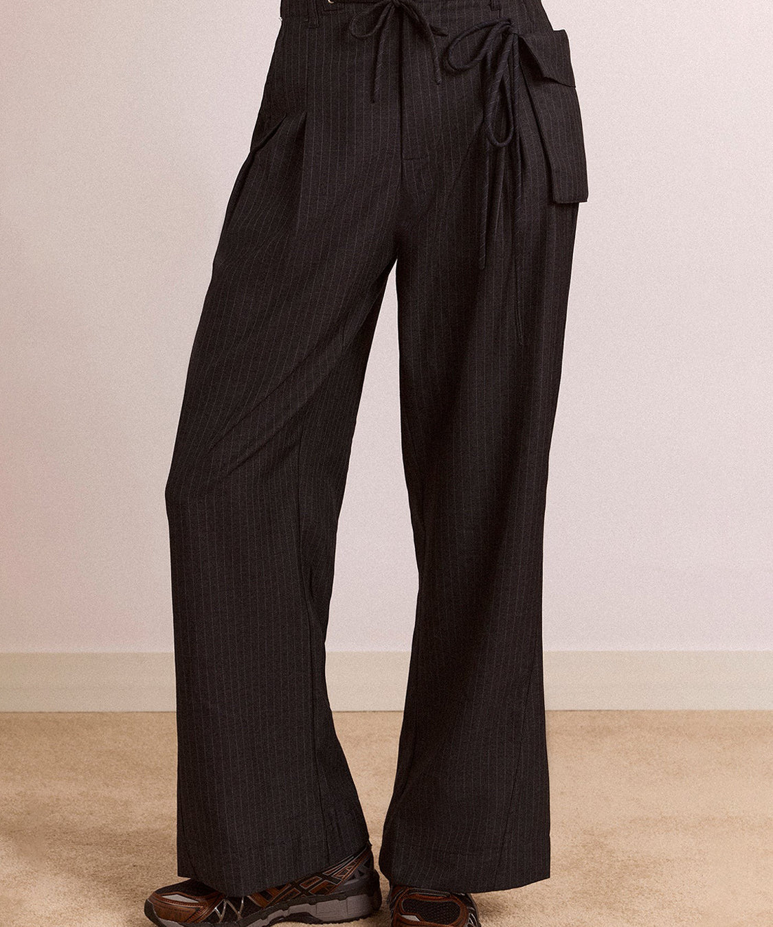 Pantalone Tatianna DAMSON MADDER Donna - Pinstripe