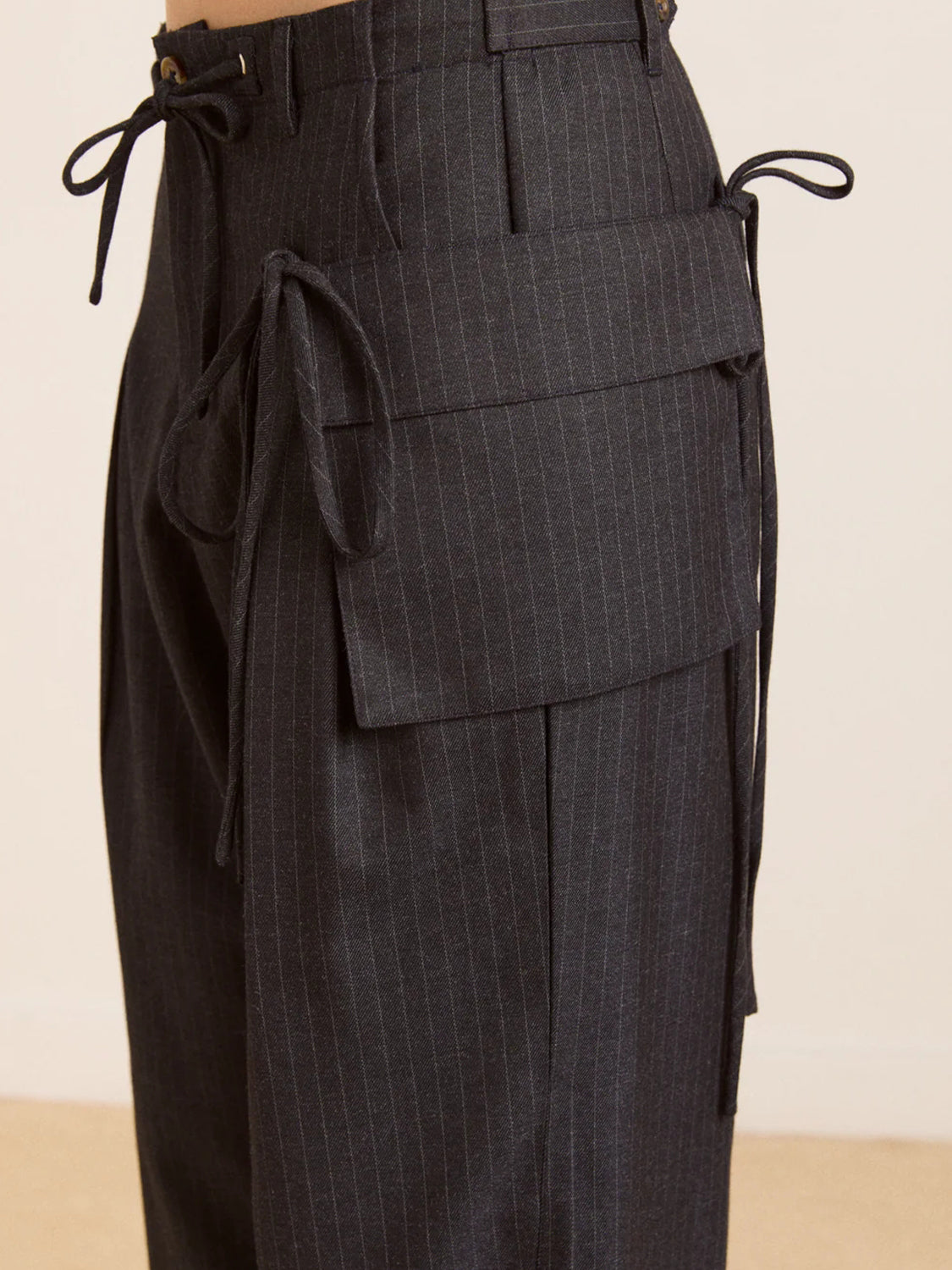 Pantalone Tatianna DAMSON MADDER Donna - Pinstripe