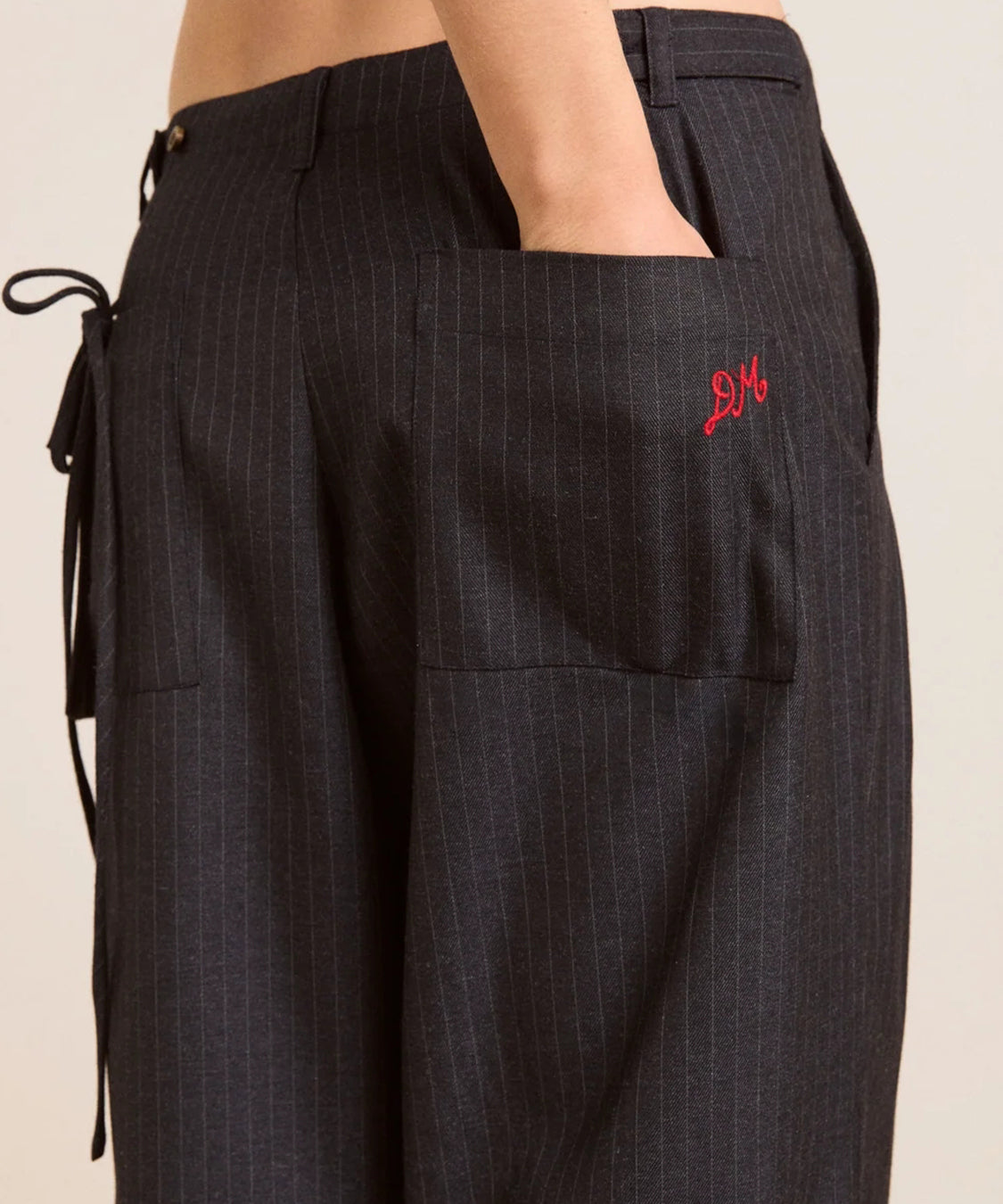 Pantalone Tatianna DAMSON MADDER Donna - Pinstripe