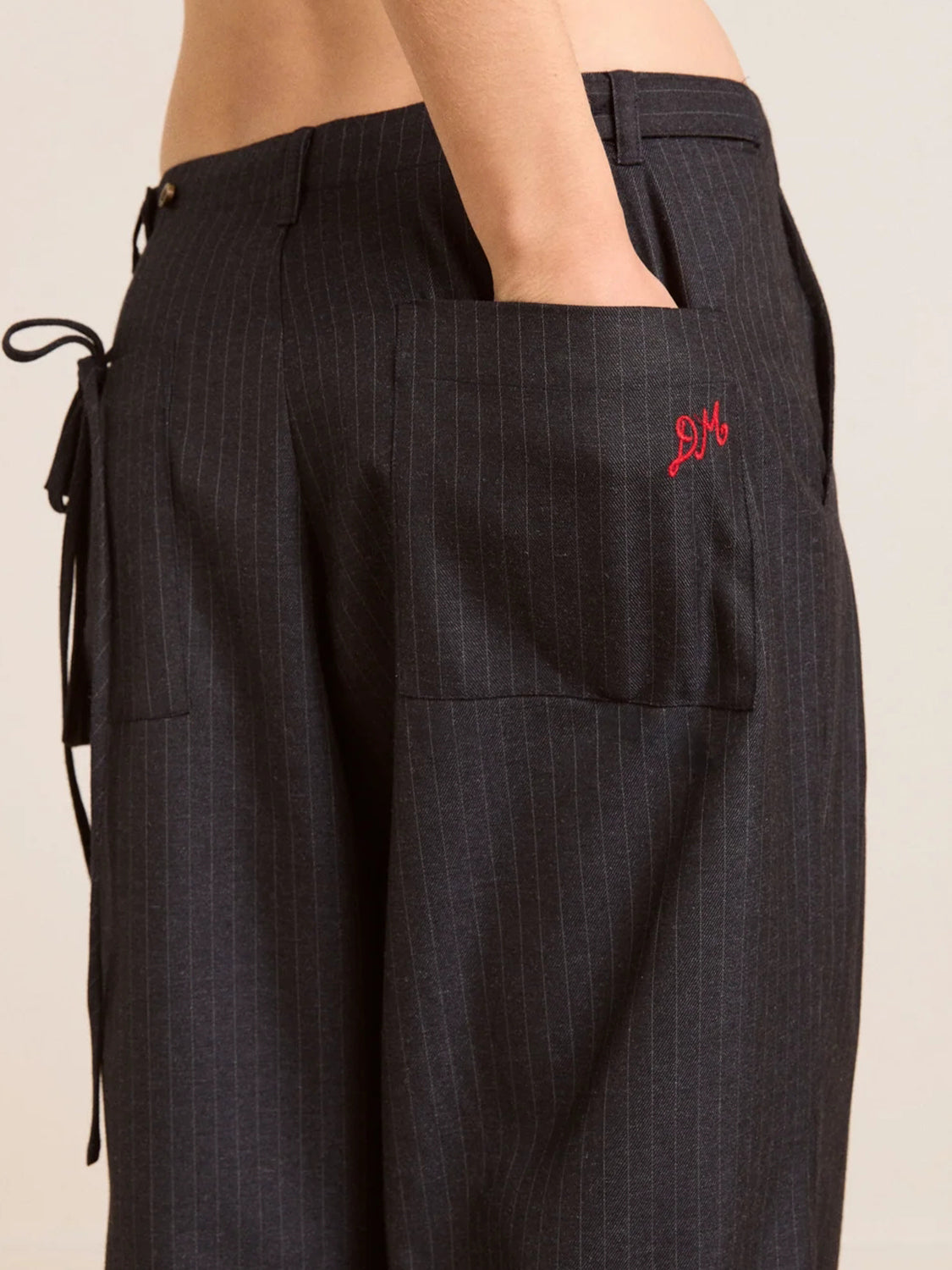 Pantalone Tatianna DAMSON MADDER Donna - Pinstripe