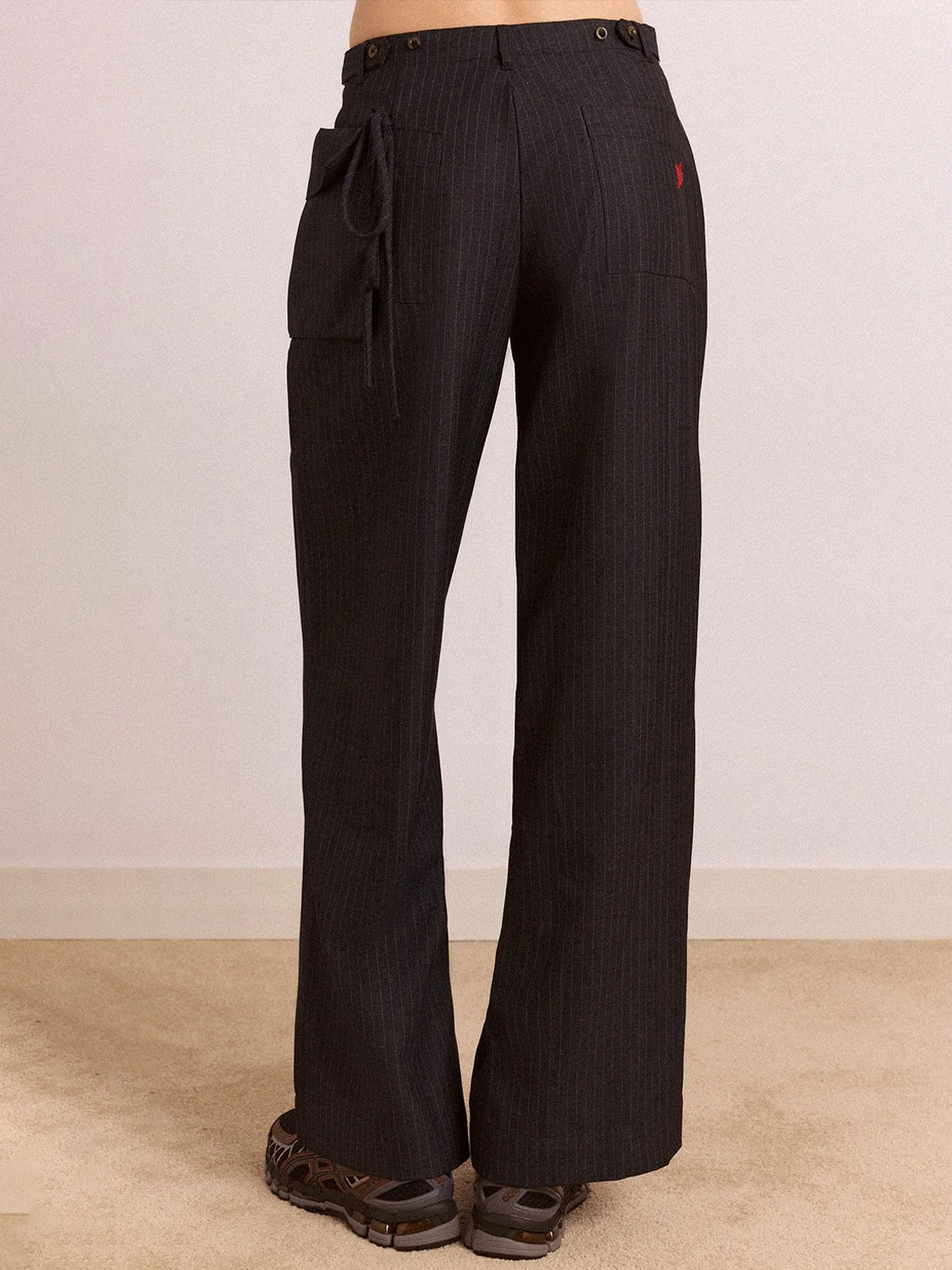Pantalone Tatianna DAMSON MADDER Donna - Pinstripe
