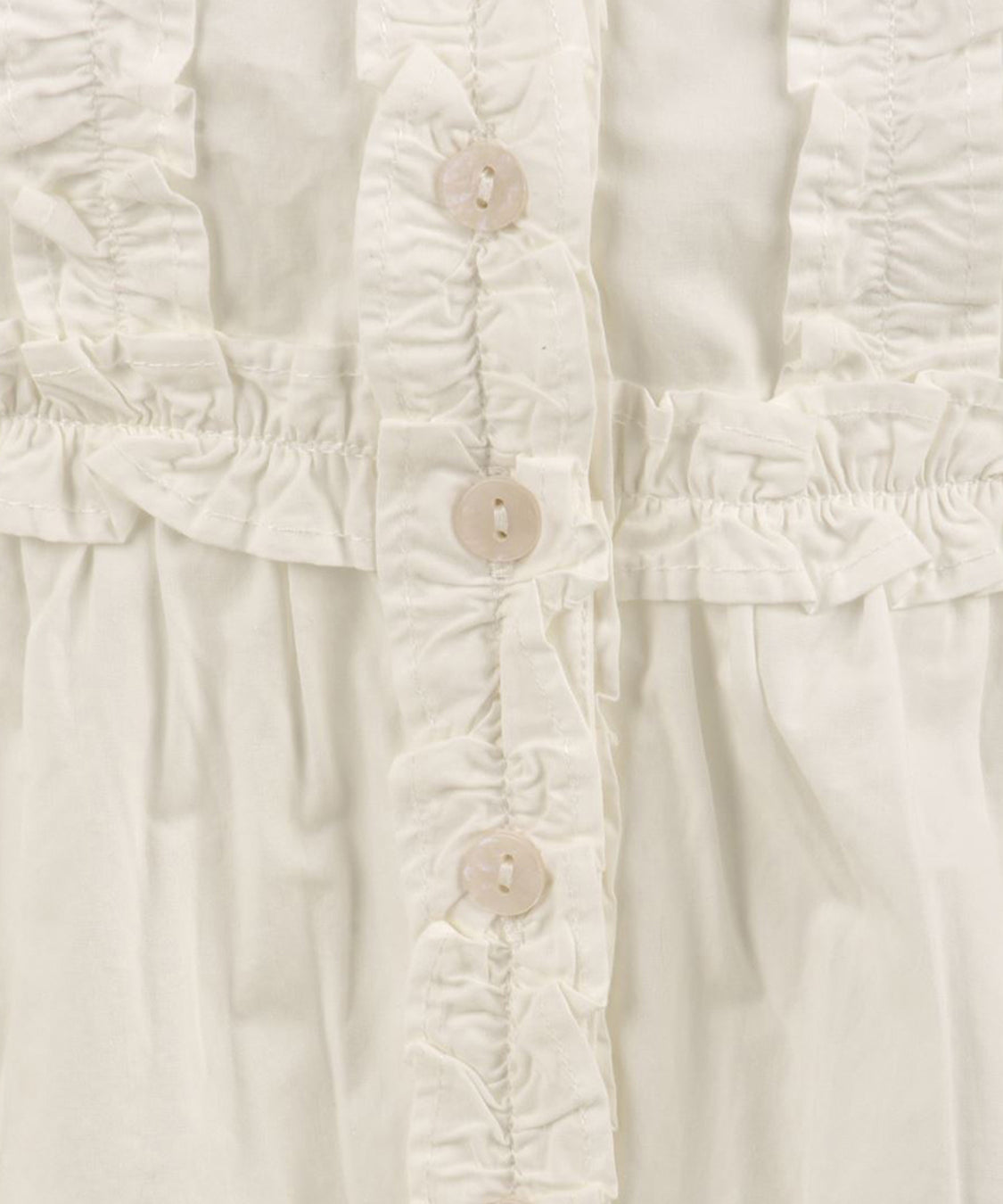 Blusa Leighton Ruffle DAMSON MADDER Donna - Bianco