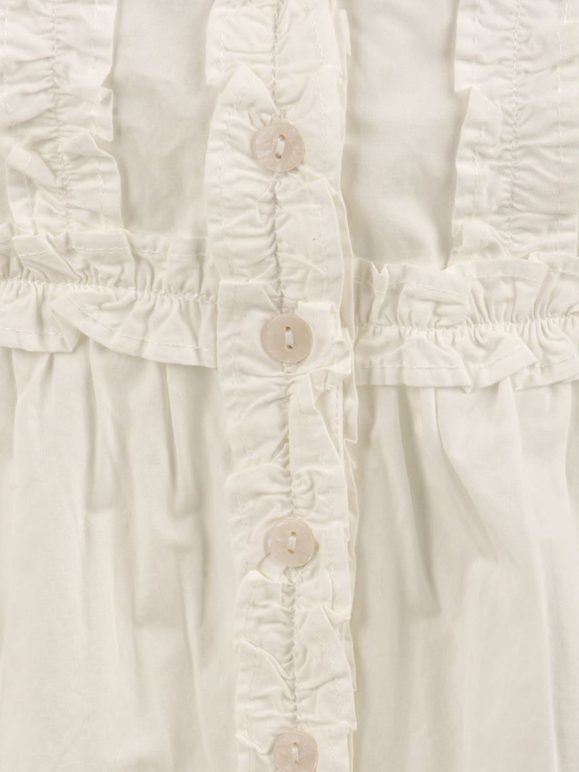 Blusa Leighton Ruffle DAMSON MADDER Donna - Bianco