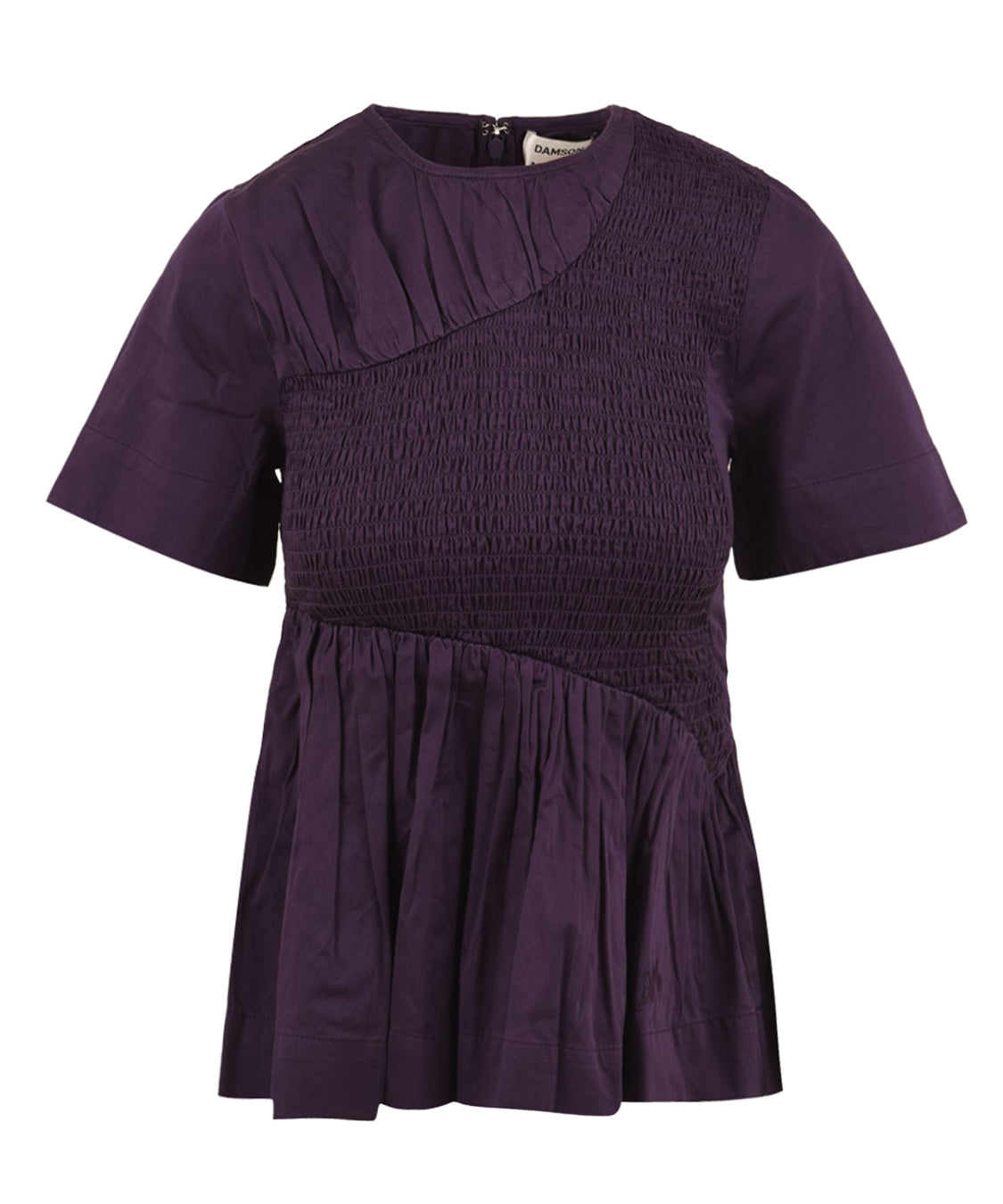 Top Emmy Shirred DAMSON MADDER Donna - Viola