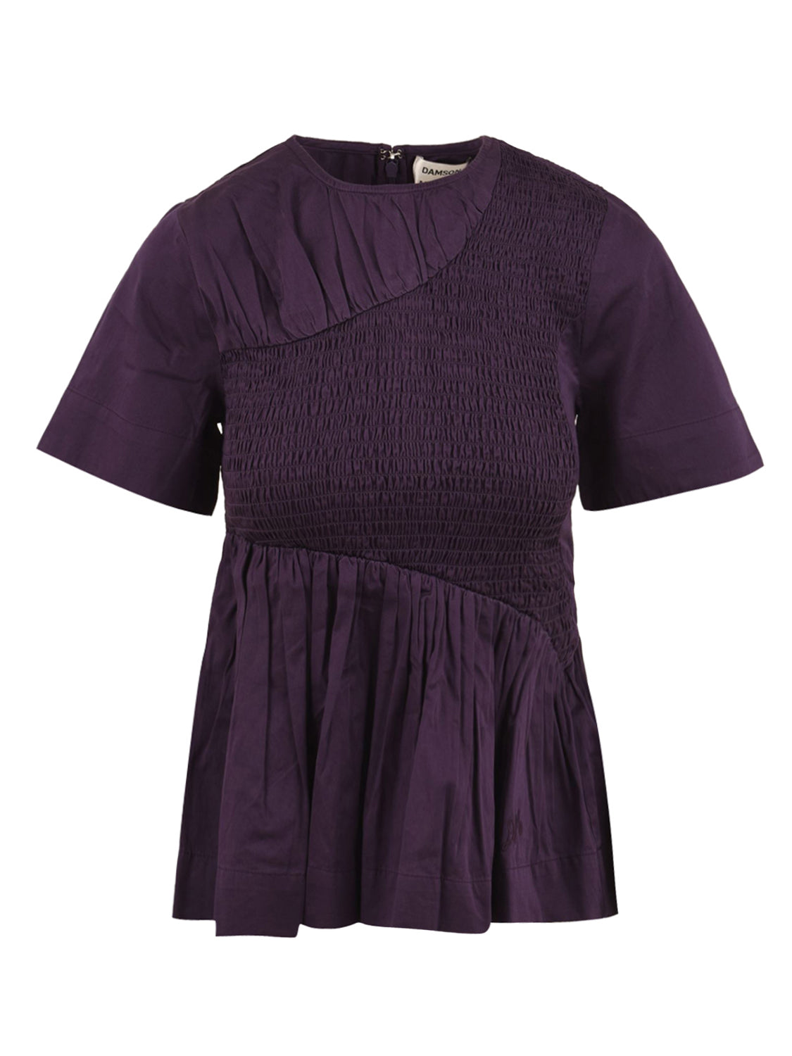 Top Emmy Shirred DAMSON MADDER Donna - Viola