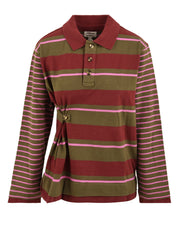 Polo Noah Cinch Rugby DAMSON MADDER Donna - Multicolore