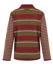 Polo Noah Cinch Rugby DAMSON MADDER Donna - Multicolore
