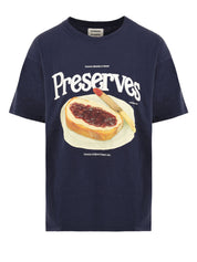 T-shirt House Preserves DAMSON MADDER Donna - Blue