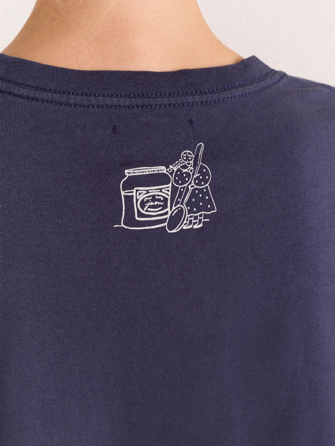 T-shirt House Preserves DAMSON MADDER Donna - Blue