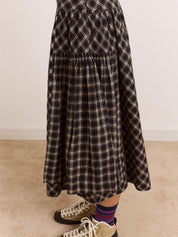 Gonna Berta Midi DAMSON MADDER Donna - Lyra Check