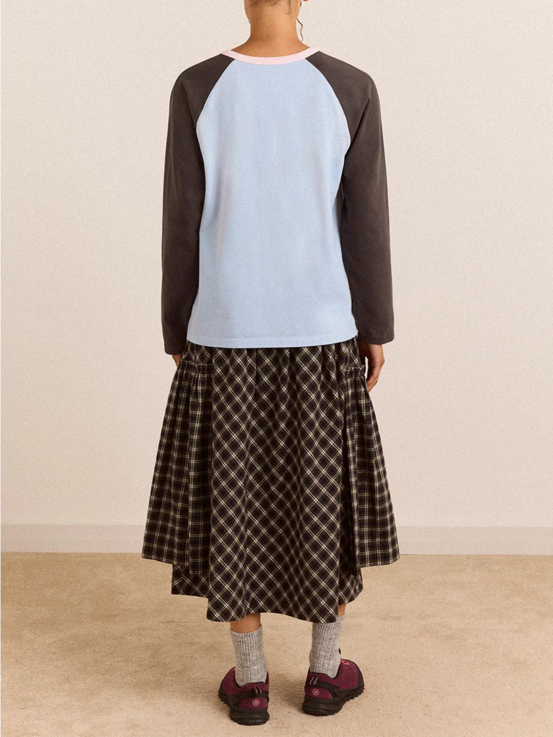 Gonna Berta Midi DAMSON MADDER Donna - Lyra Check