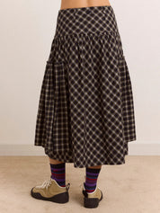 Gonna Berta Midi DAMSON MADDER Donna - Lyra Check