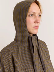 Giacca Blake Hooded DAMSON MADDER Donna - Orion Check