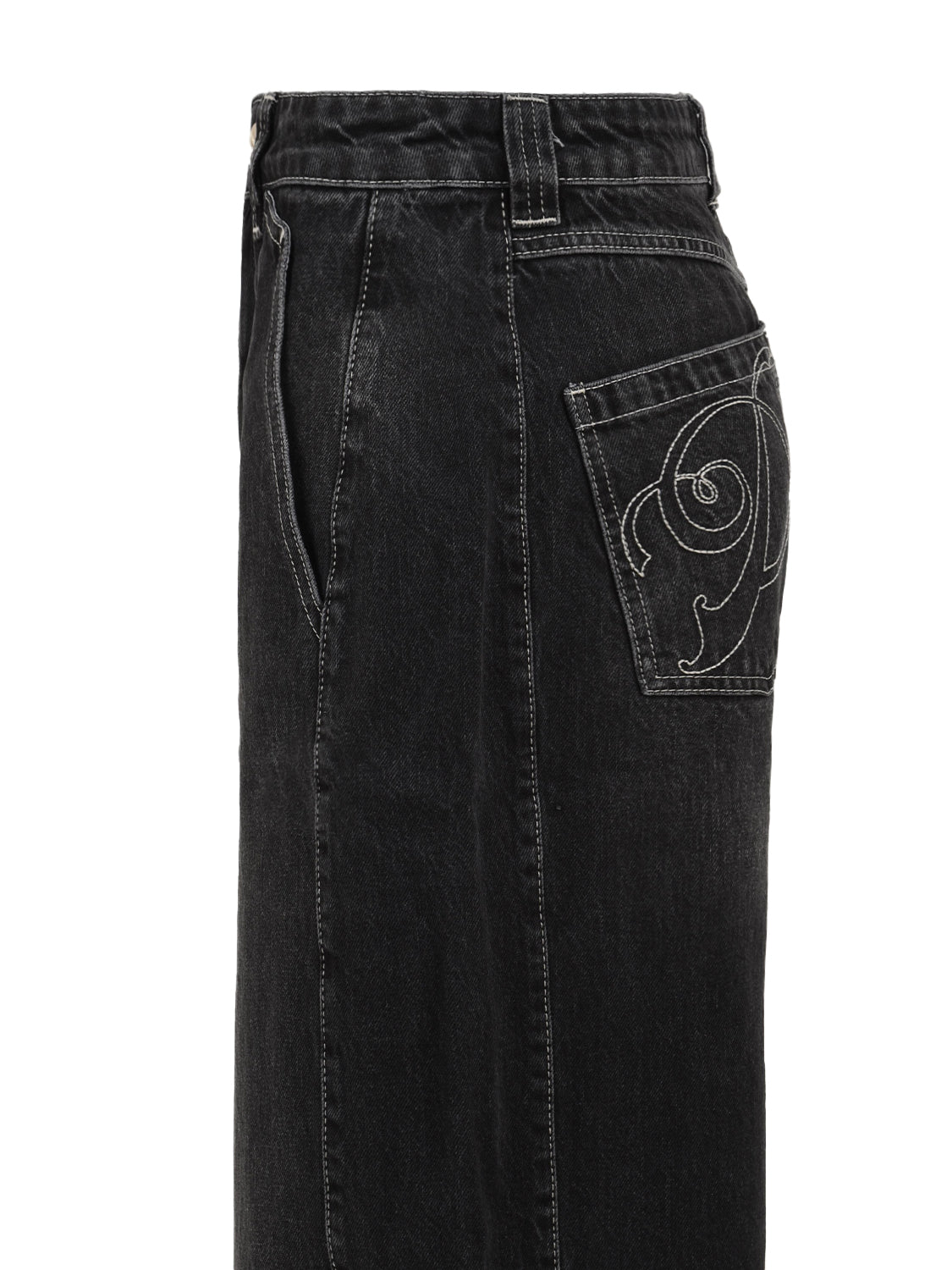 Jeans Erika Barrel DAMSON MADDER Donna - Nero
